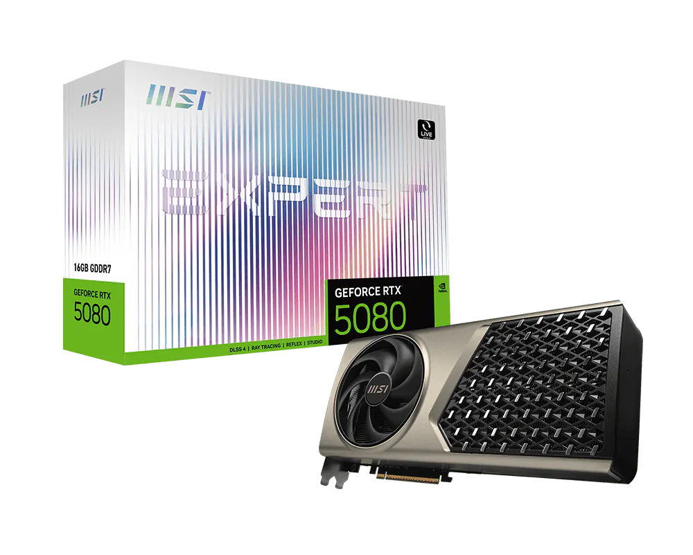 MSI GeForce RTX 5080 16G EXPERT